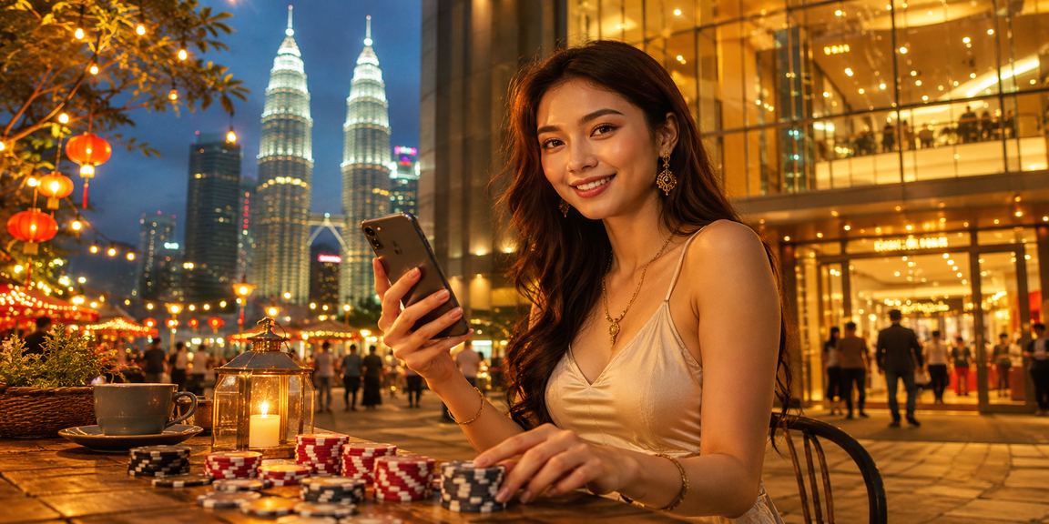 Pemain di Kuala Lumpur menikmati platform kasino mudah alih 70mai dengan gaya Melayu tempatan